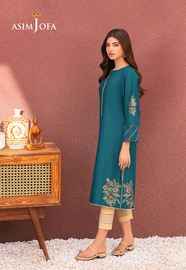 ASIM JOFA AJOD-10 EMBROIDERED SWISS LAWN 1 PC
