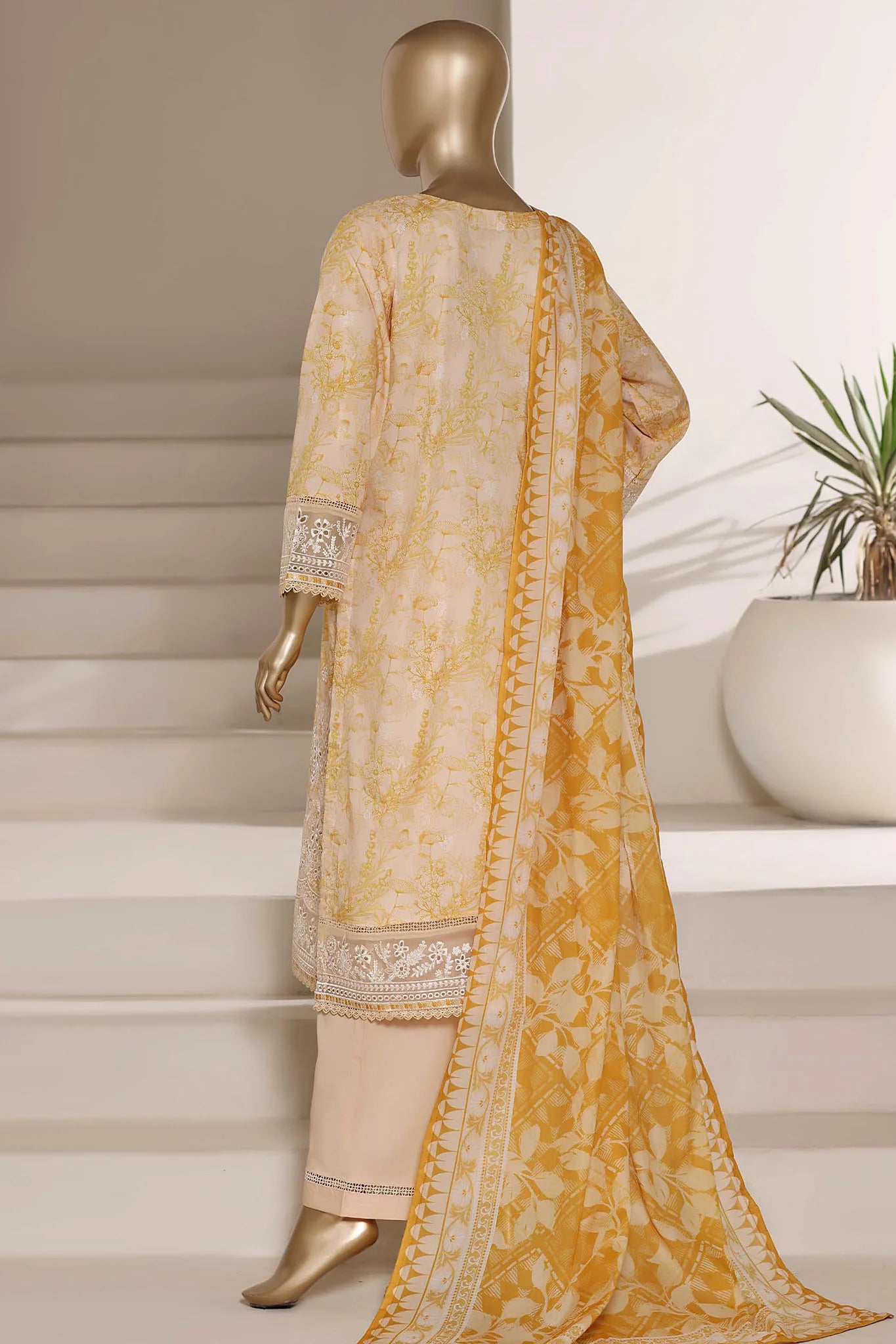 Amyrah By Sada Bahar Stitched 3 Piece Festive Emb Lawn Vol-01 Suit