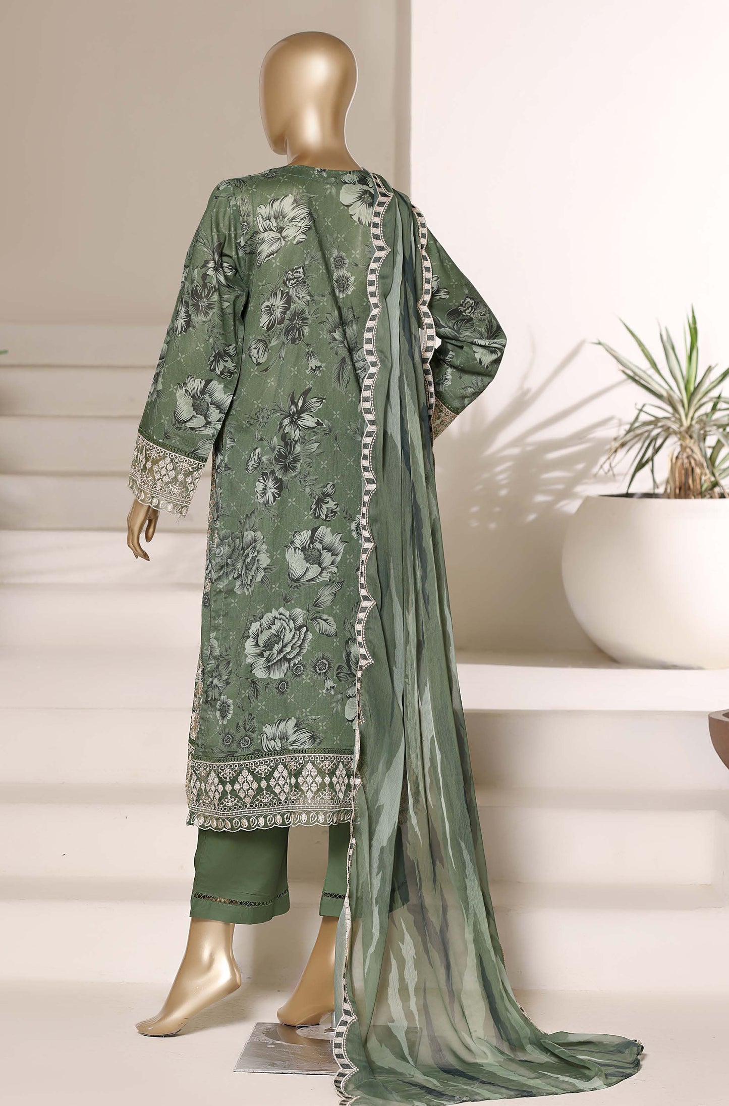 Sadabahar Signature Embroidered Stitched 3 Piece Suit festive collection