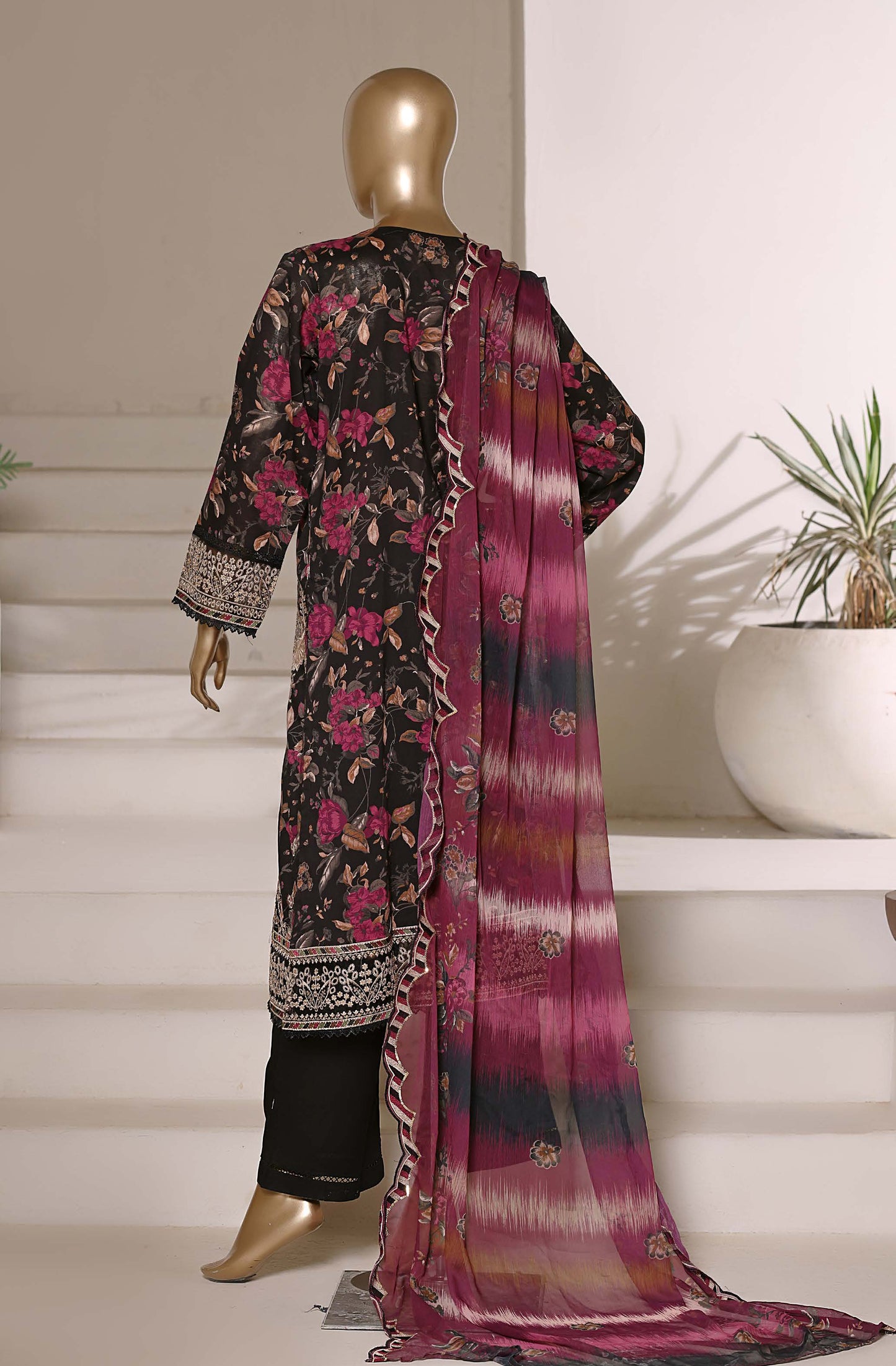 Sadabahar Signature Embroidered Stitched 3 Piece Suit festive collection