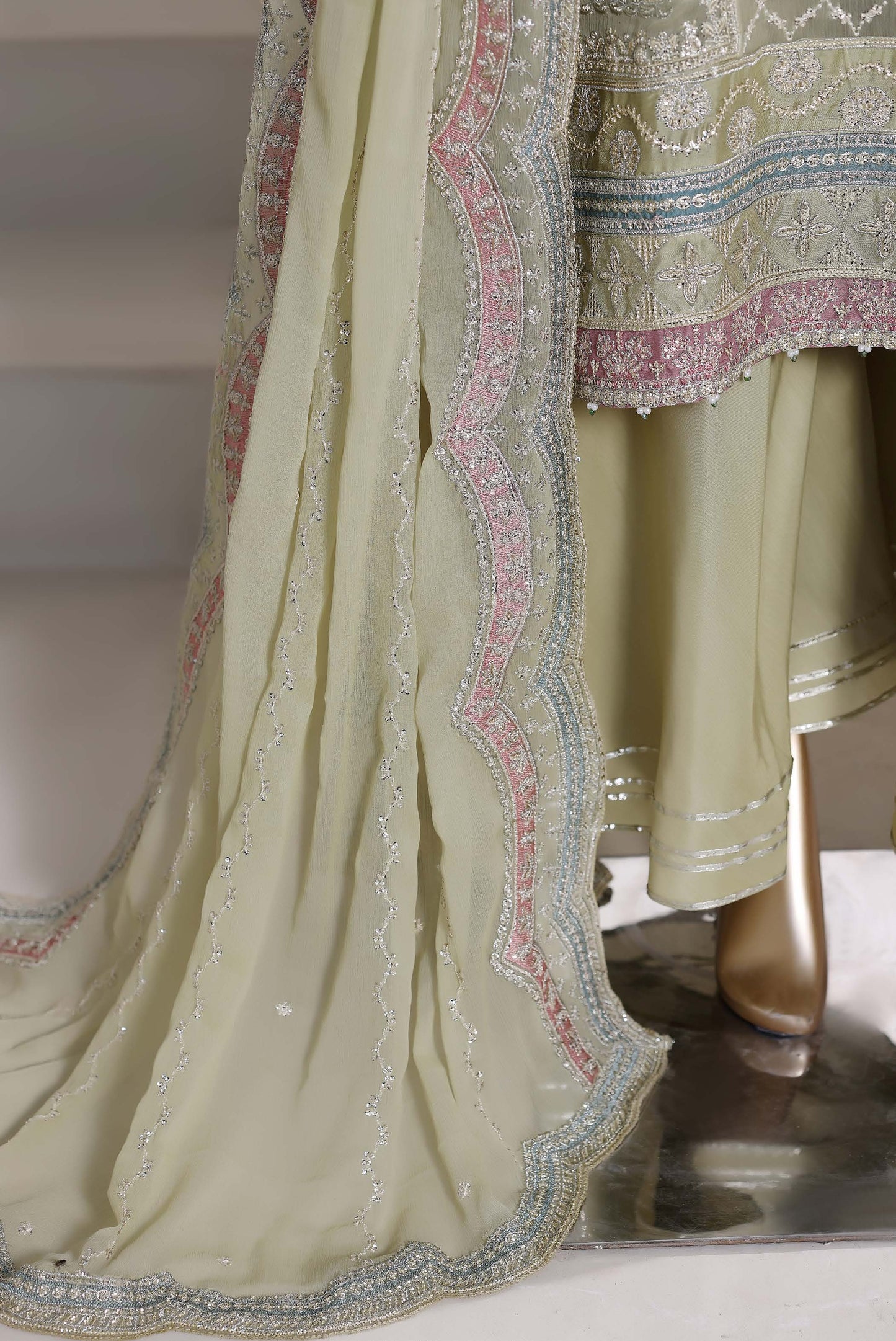 Afsany By Sada Bahar Stitched 3 Piece Luxury Chiffon Vol-01 Suit