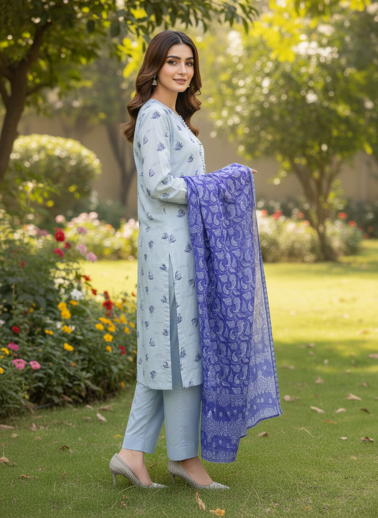 Agha Noor | 2-Piece Printed Lawn Collection