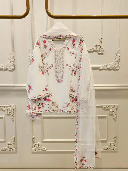 3 Piece - Pure Embroidered Lawn Suit S111648