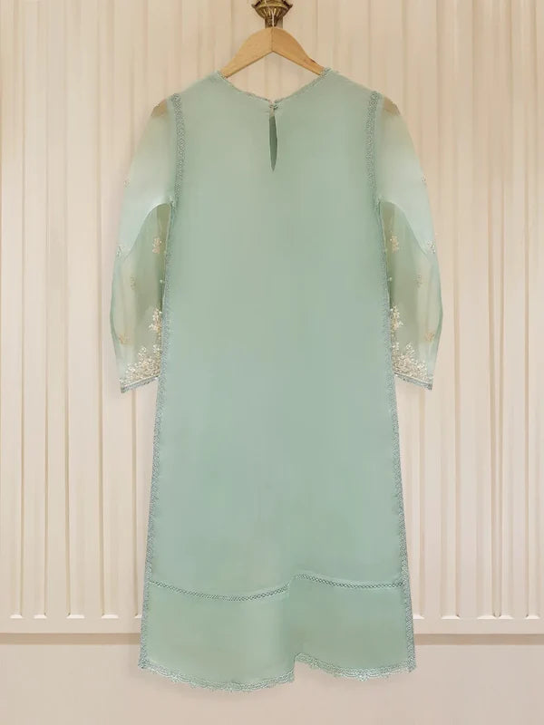 AGHA NOORTWO PIECE PURE ORGANZA S105261