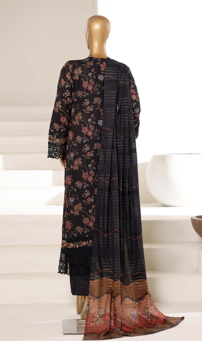 Sada Bahar Stitched 3 Piece Festive Emb Lawn With Fancy Dupatta Vol-01 Suit