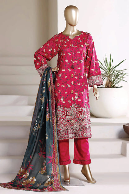 Amyrah By Sada Bahar Stitched 3 Piece Festive Emb Lawn Vol-02 Suit