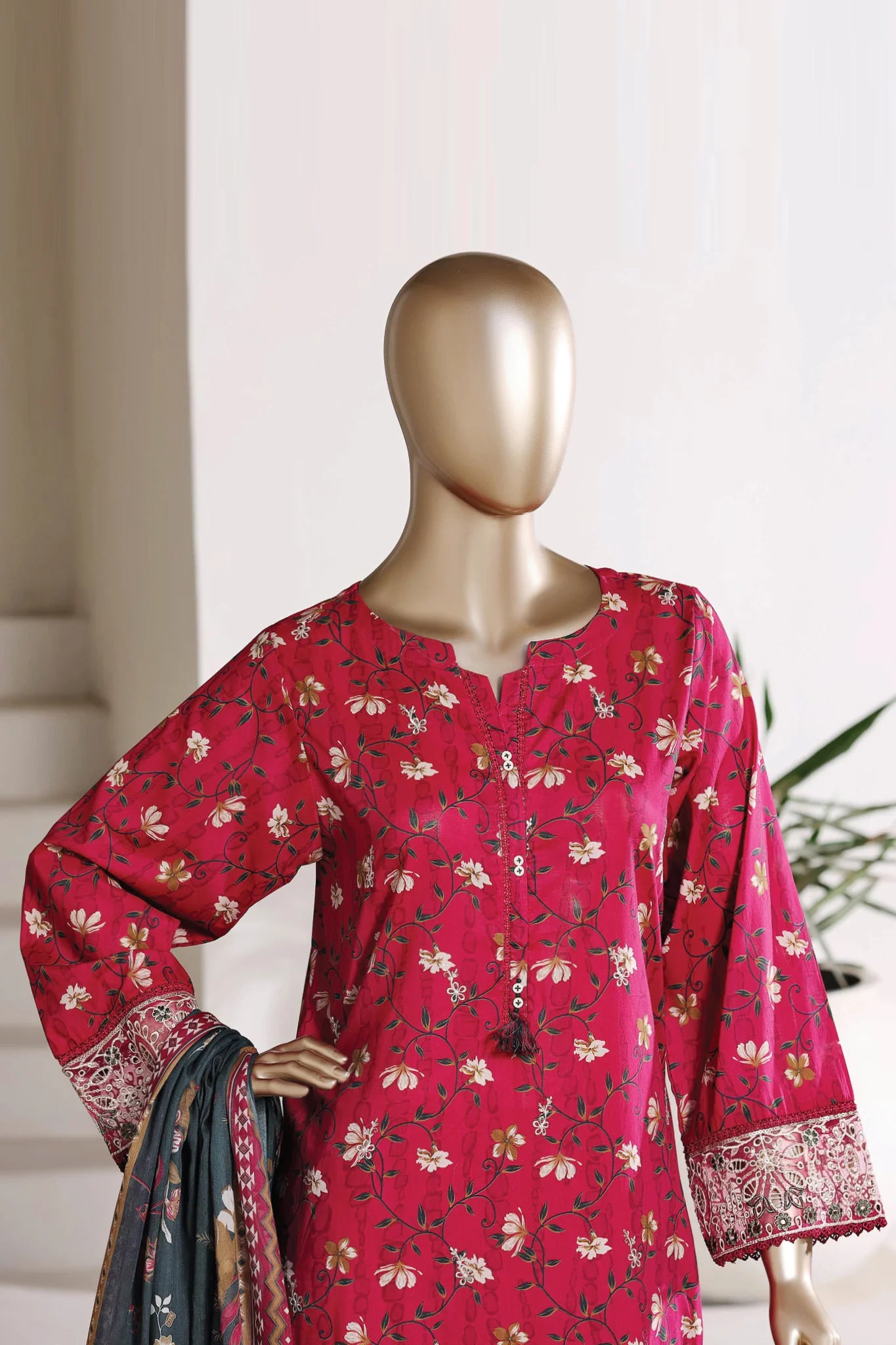 Amyrah By Sada Bahar Stitched 3 Piece Festive Emb Lawn Vol-02 Suit