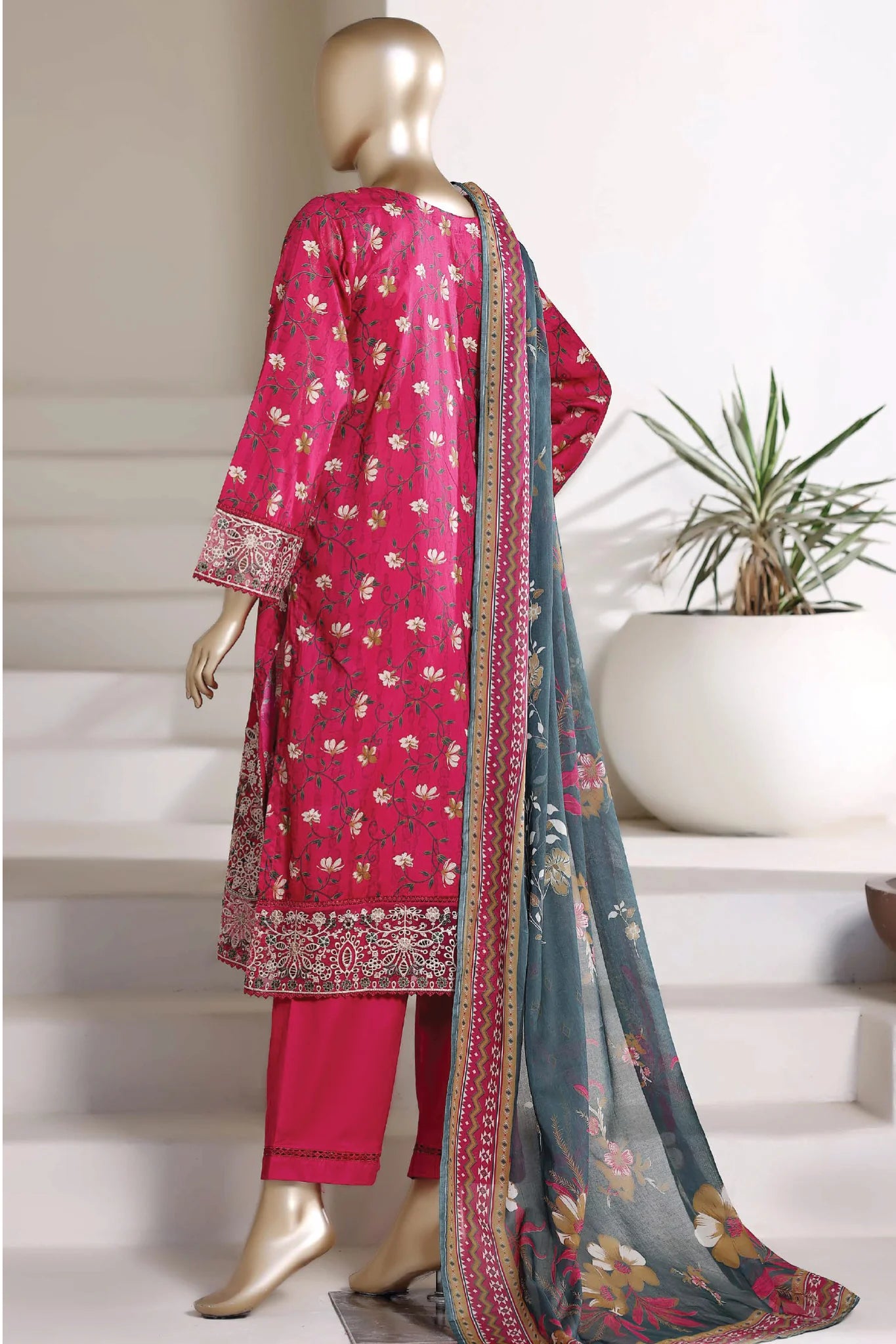 Amyrah By Sada Bahar Stitched 3 Piece Festive Emb Lawn Vol-02 Suit