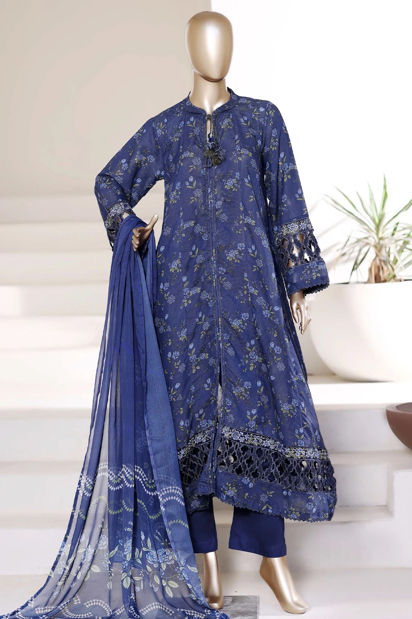 Sada Bahar Stitched 3 Piece Peplum Luxury Frock Vol-01 Suit