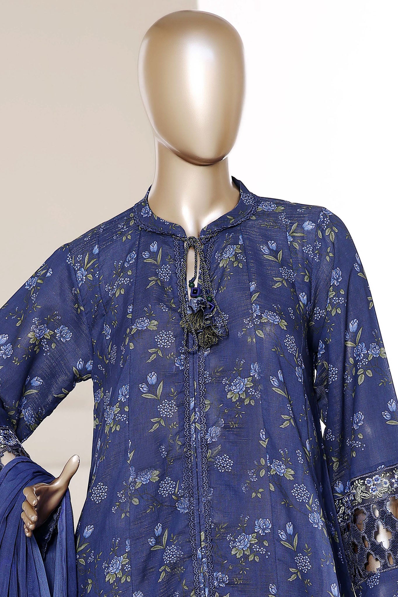 Sada Bahar Stitched 3 Piece Peplum Luxury Frock Vol-01 Suit