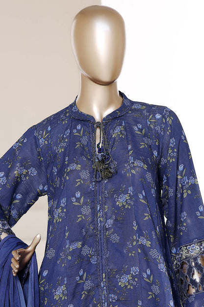 Sada Bahar Stitched 3 Piece Peplum Luxury Frock Vol-01 Suit