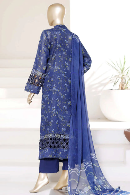 Sada Bahar Stitched 3 Piece Peplum Luxury Frock Vol-01 Suit