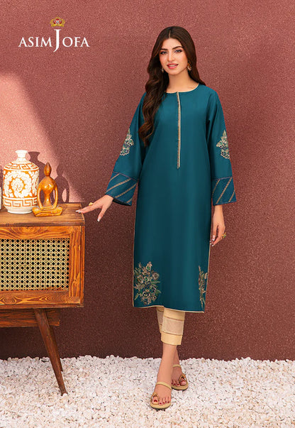 ASIM JOFA   AJOD-10 EMBROIDERED SWISS LAWN 1 PC