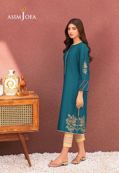 ASIM JOFA   AJOD-10 EMBROIDERED SWISS LAWN 1 PC