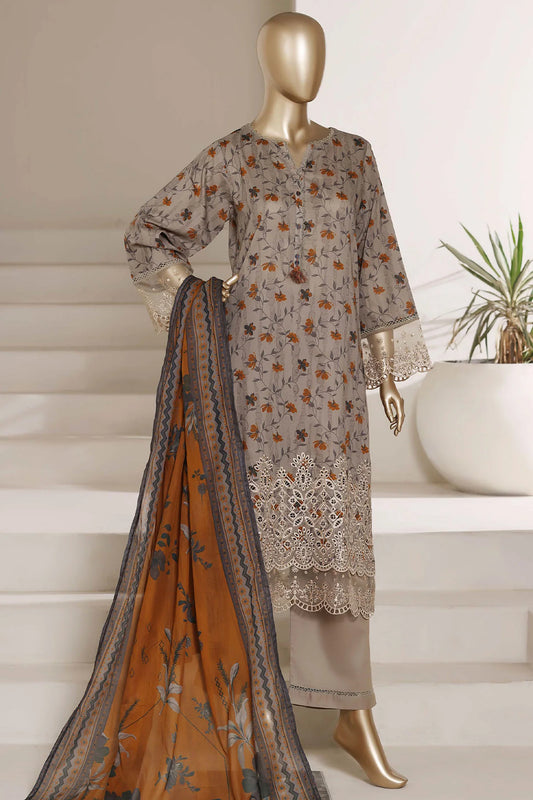 Amyrah By Sada Bahar Stitched 3 Piece Festive Emb Lawn Vol-01 Suit