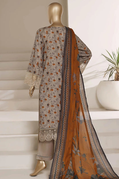 Amyrah By Sada Bahar Stitched 3 Piece Festive Emb Lawn Vol-01 Suit