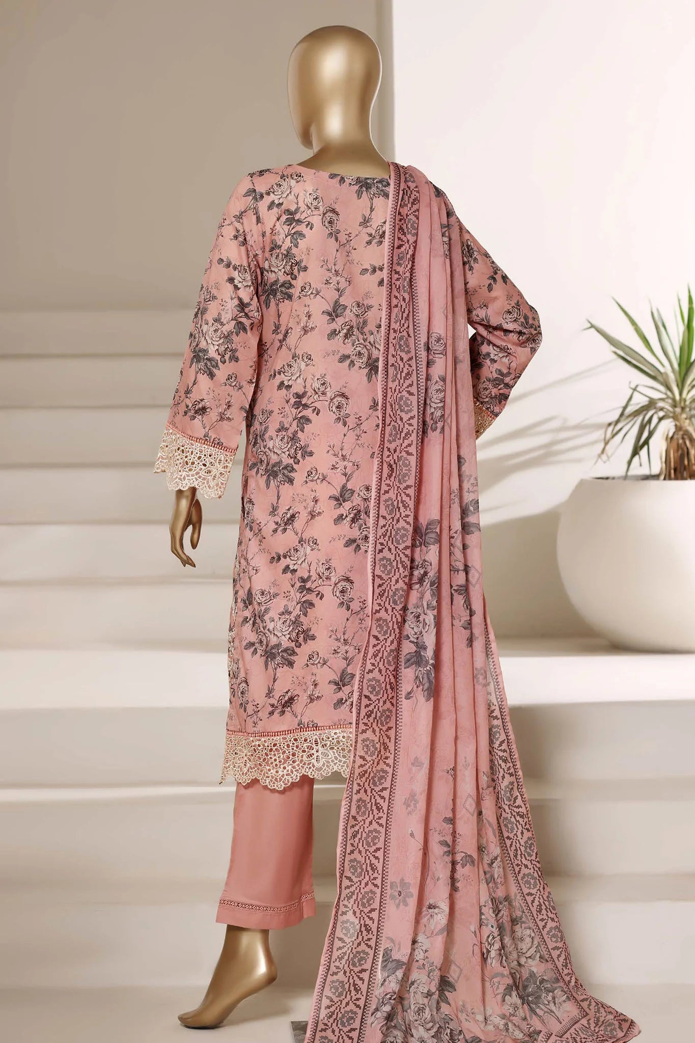 Amyrah By Sada Bahar Stitched 3 Piece Festive Emb Lawn Vol-01 Suit