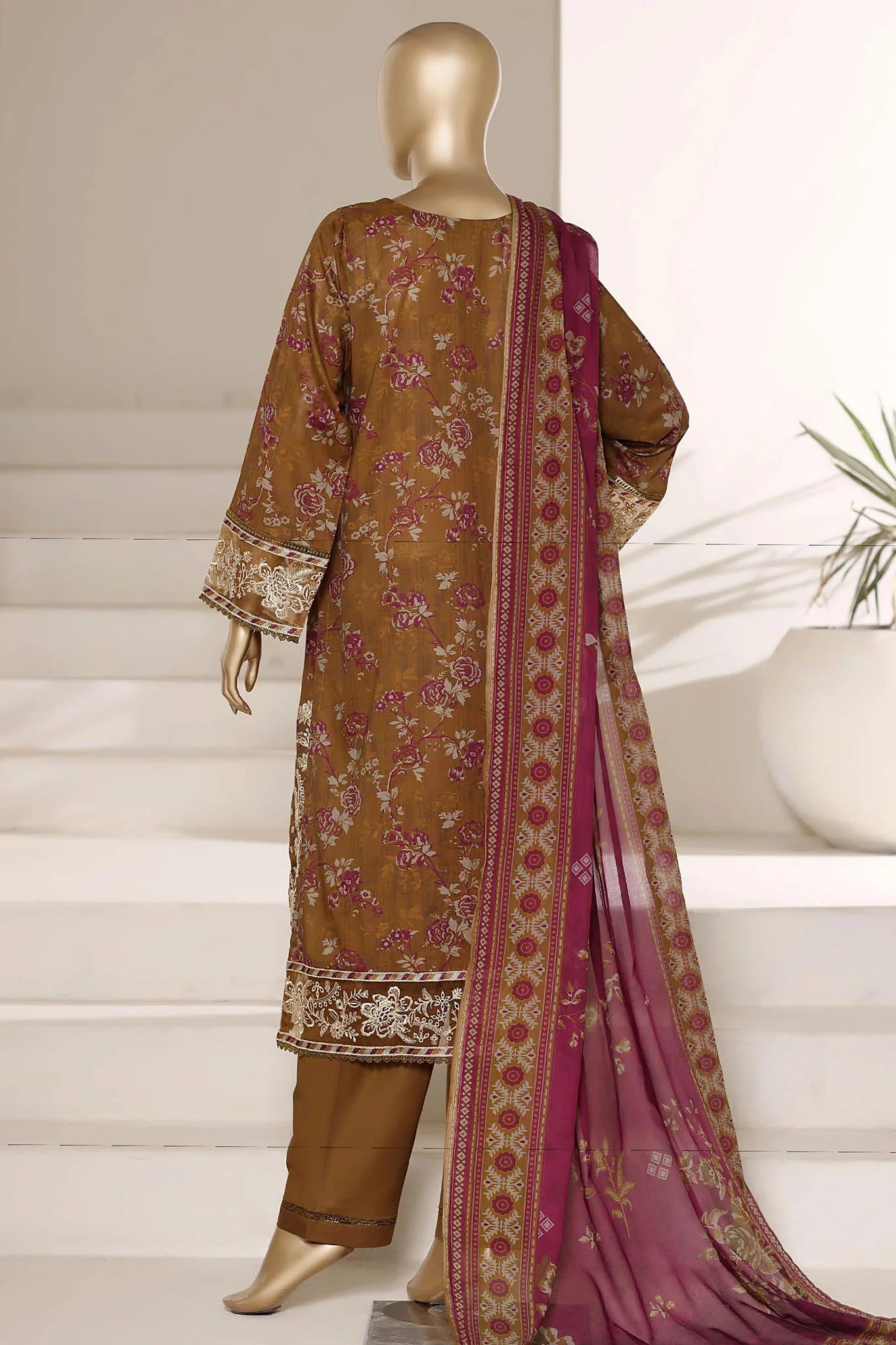 Amyrah By Sada Bahar Stitched 3 Piece Festive Emb Lawn Vol-01 Suit