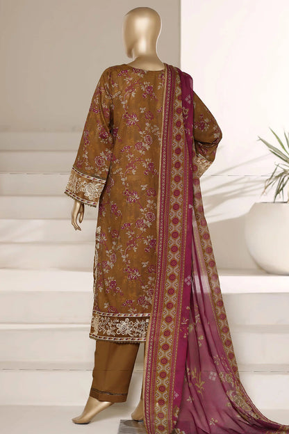 Amyrah By Sada Bahar Stitched 3 Piece Festive Emb Lawn Vol-01 Suit