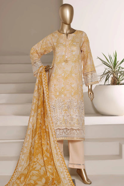 Amyrah By Sada Bahar Stitched 3 Piece Festive Emb Lawn Vol-01 Suit