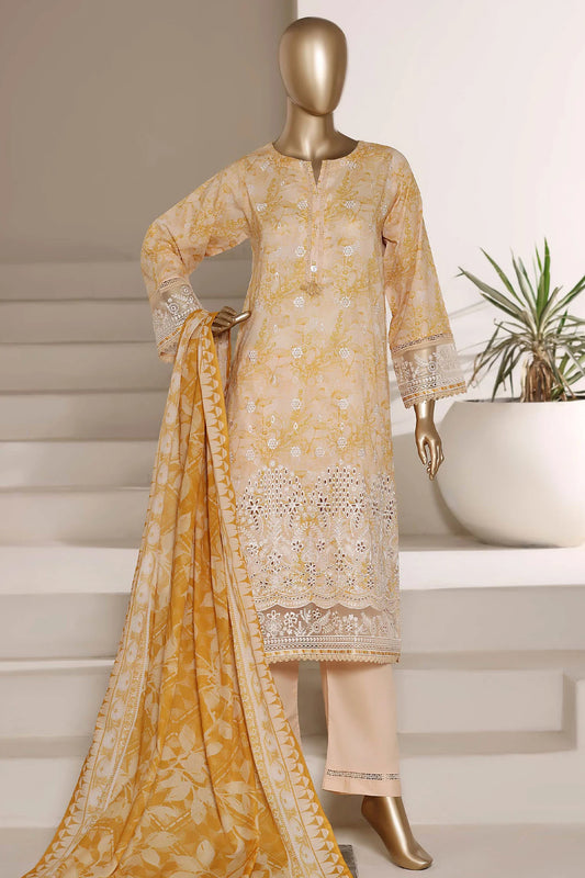 Amyrah By Sada Bahar Stitched 3 Piece Festive Emb Lawn Vol-01 Suit