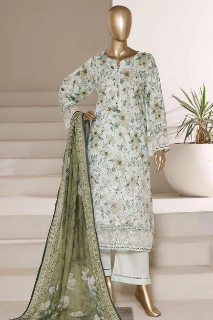 Amyrah By Sada Bahar Stitched 3 Piece Festive Emb Lawn Vol-01 Suit