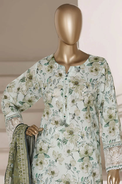 Amyrah By Sada Bahar Stitched 3 Piece Festive Emb Lawn Vol-01 Suit