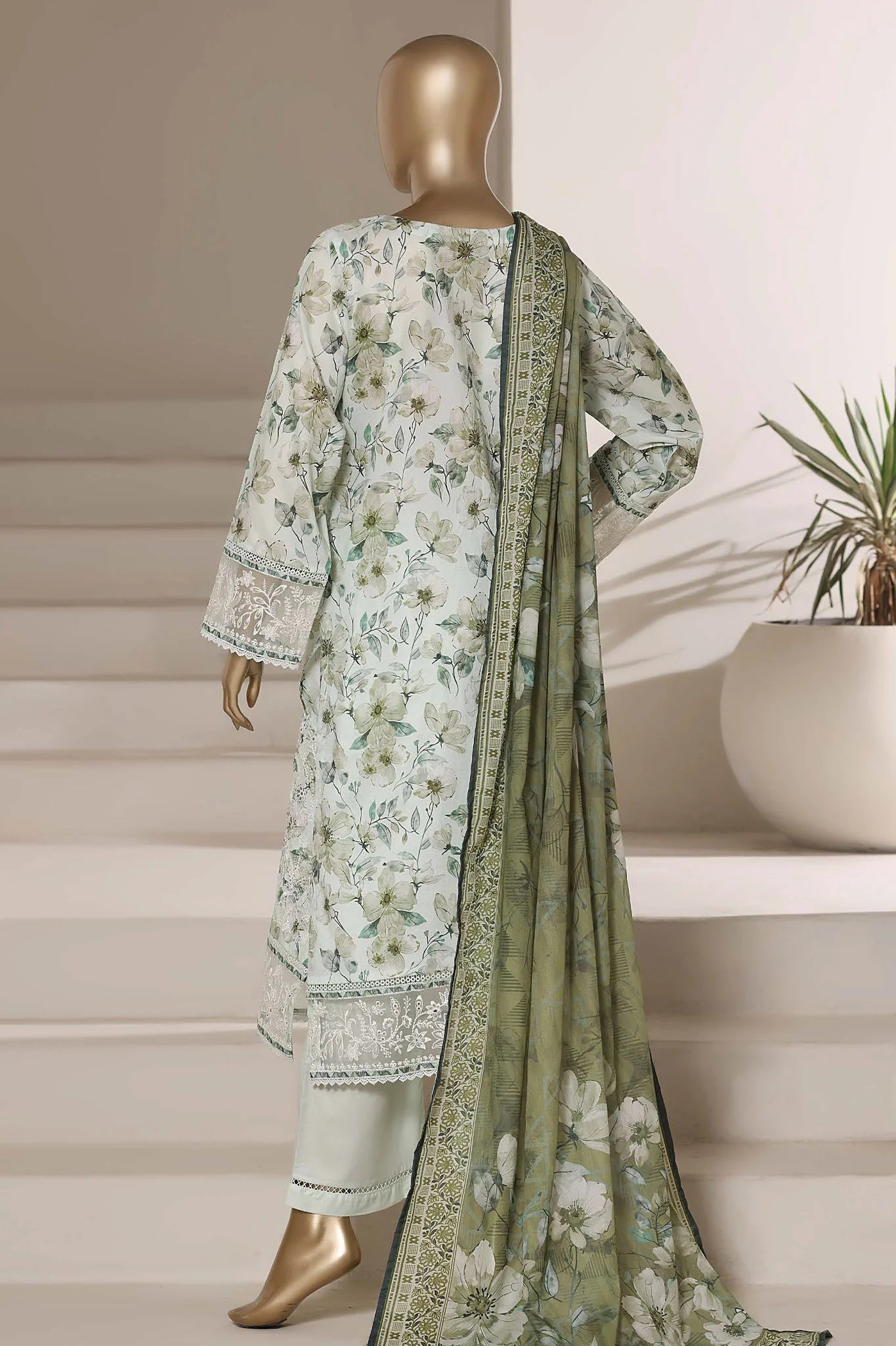 Amyrah By Sada Bahar Stitched 3 Piece Festive Emb Lawn Vol-01 Suit