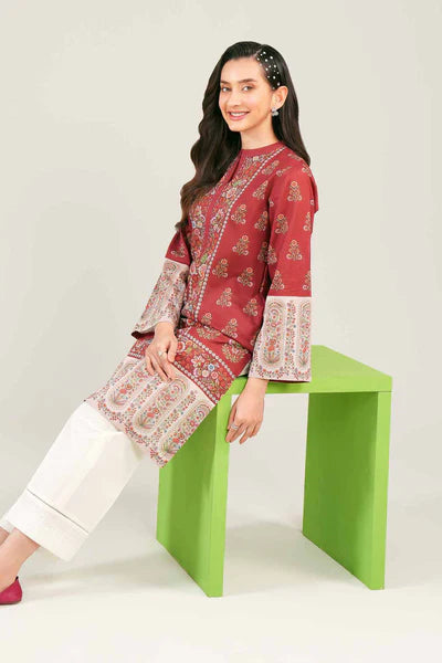 NISHAT PRINTED SHIRT - PE24-275