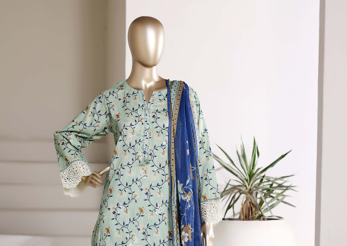 New Amyrah By Sada Bahar Stitched 3 Piece Festive Emb Lawn Vol-02 Suit