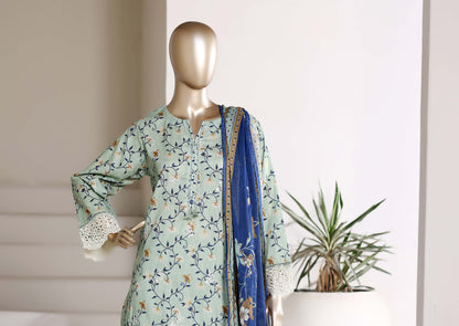 New Amyrah By Sada Bahar Stitched 3 Piece Festive Emb Lawn Vol-02 Suit
