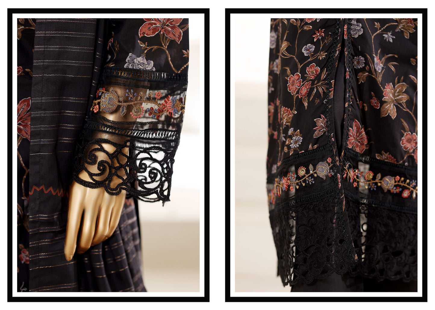Sada Bahar Stitched 3 Piece Festive Emb Lawn With Fancy Dupatta Vol-01 Suit