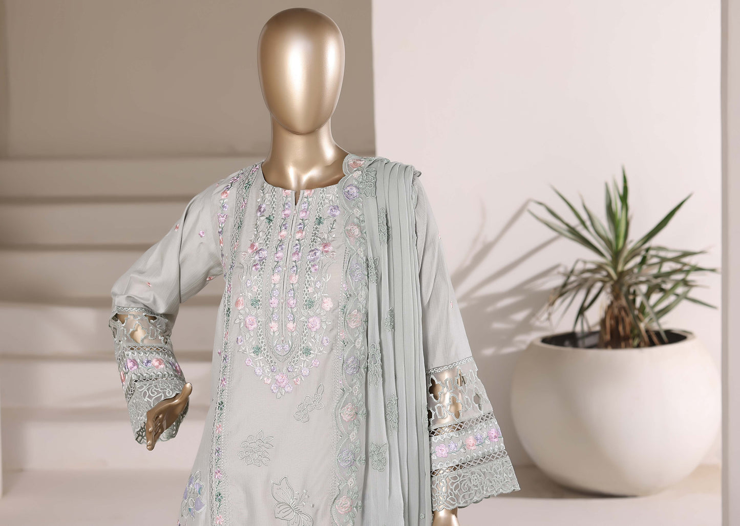 Sada Bahar Stitched 3 Piece Luxury Emb Festive Vol-03