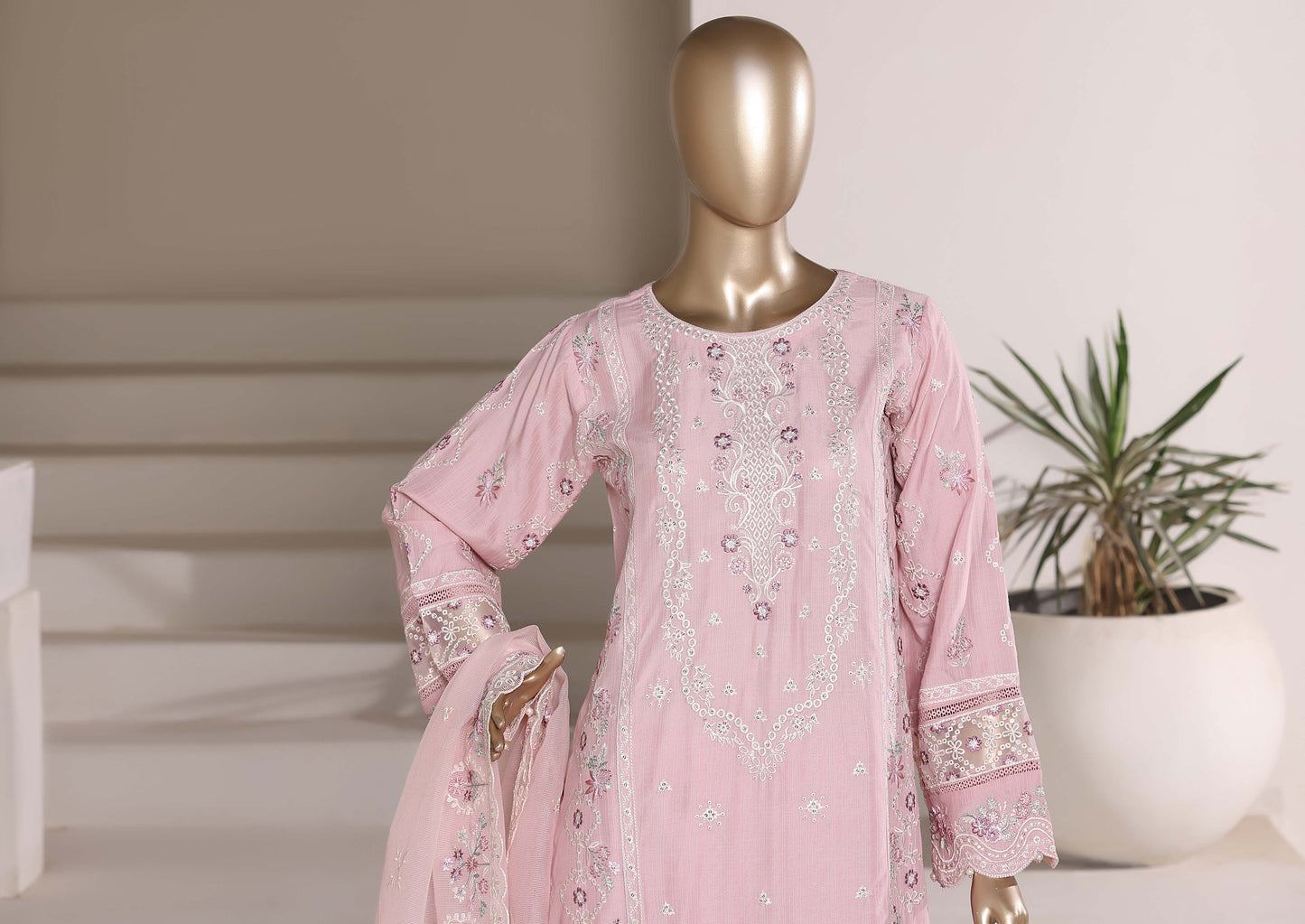 Sada Bahar Stitched 3 Piece Luxury Emb Festive Vol-03