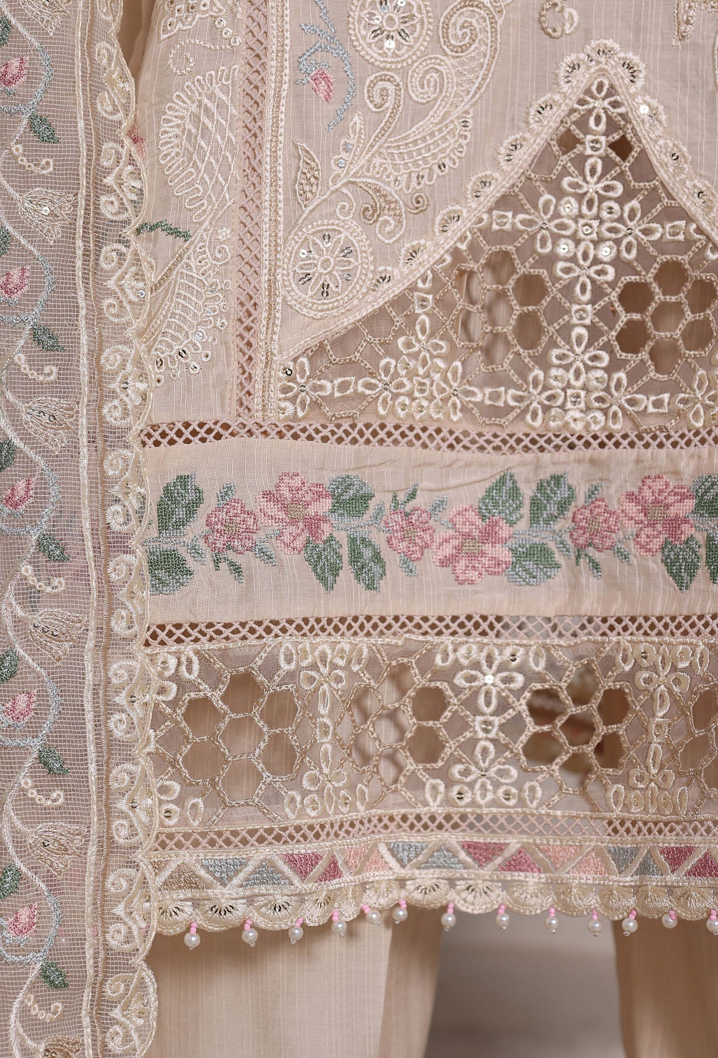 Sada Bahar Stitched 3 Piece Luxury Emb Festive Vol-03