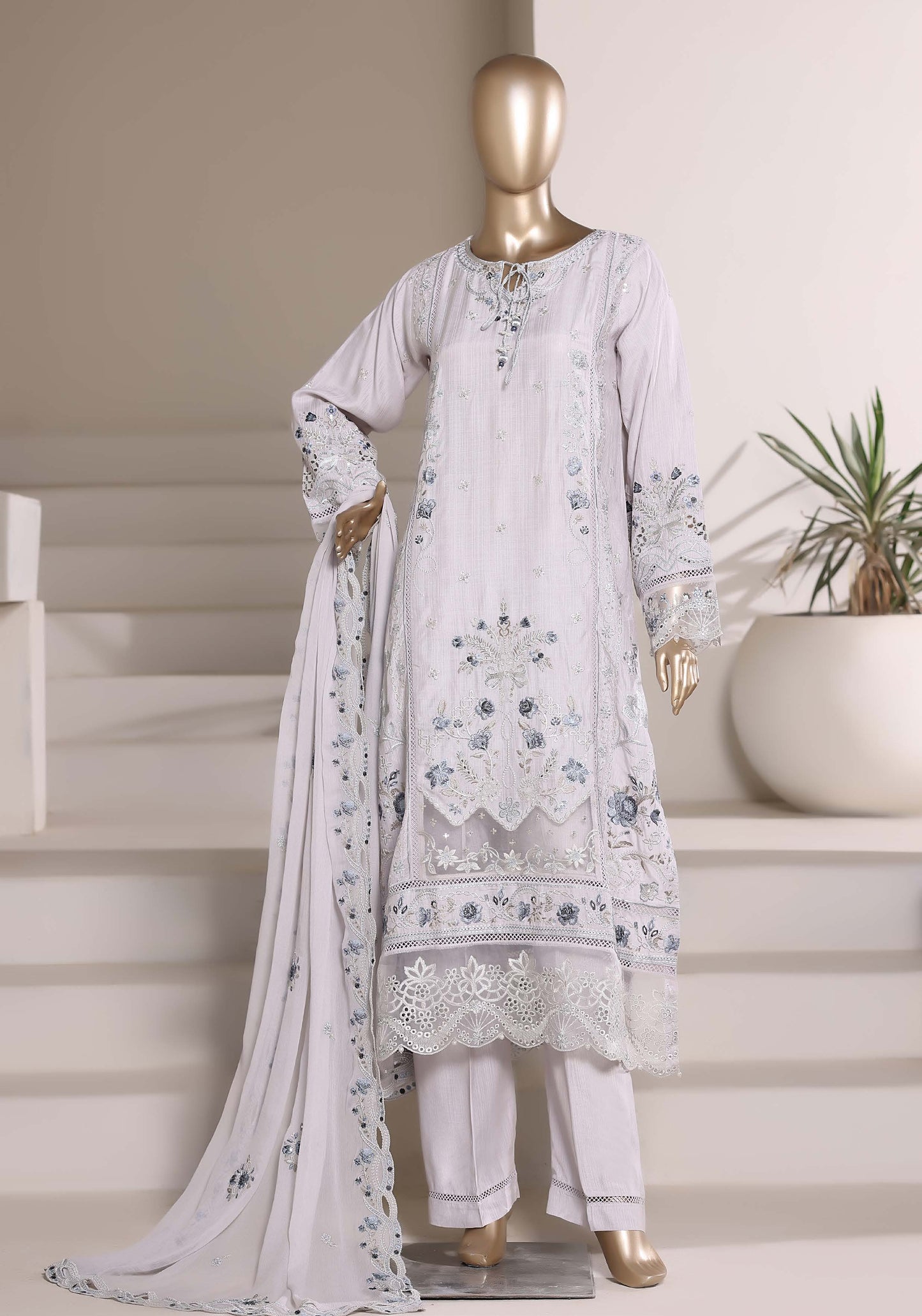 Sada Bahar Stitched 3 Piece Luxury Emb Festive Vol-03