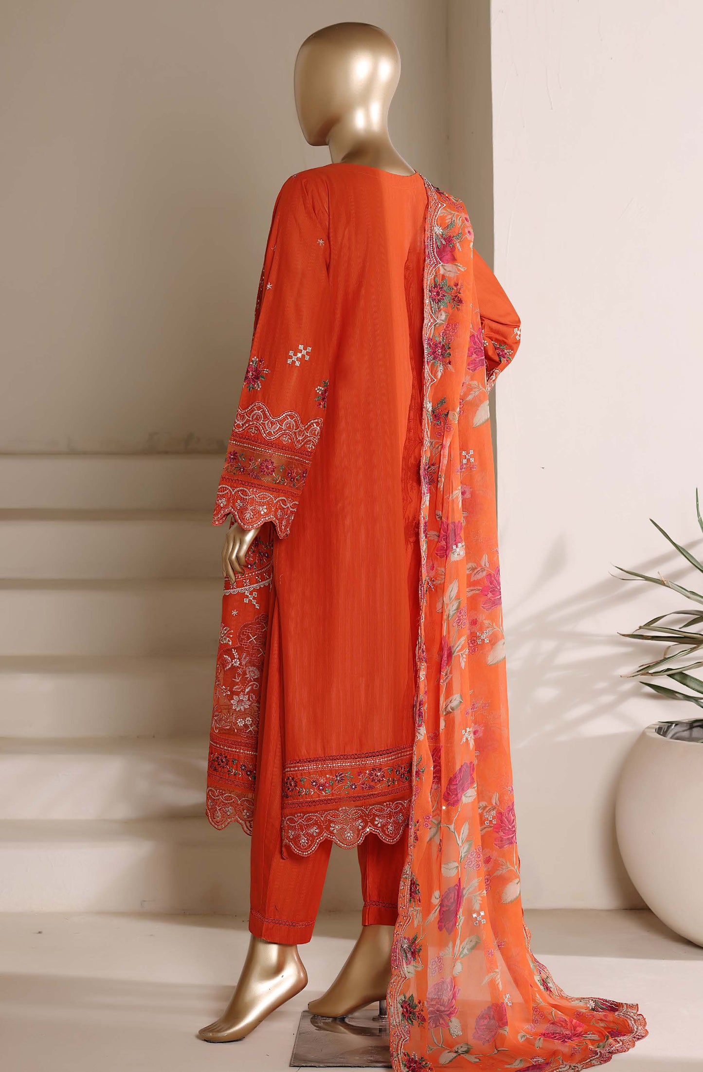 Sada Bahar Stitched 3 Piece Luxury Emb Festive Vol-04 Suit
