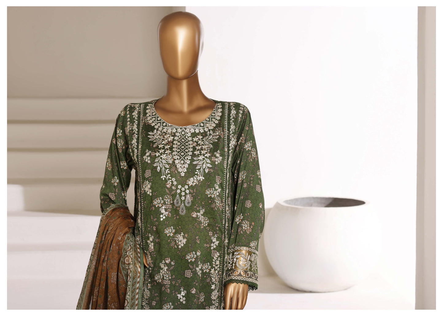 Emerald Grace - Sadabahar Signature Festive Vol 1 Embroidered Suit