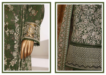 Emerald Grace - Sadabahar Signature Festive Vol 1 Embroidered Suit