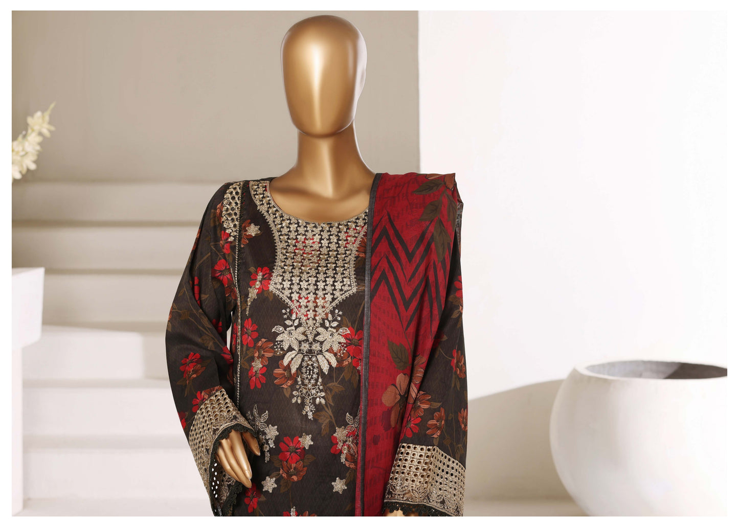 Luxury - Sadabahar Signature Festive Vol 1 Embroidered Suit