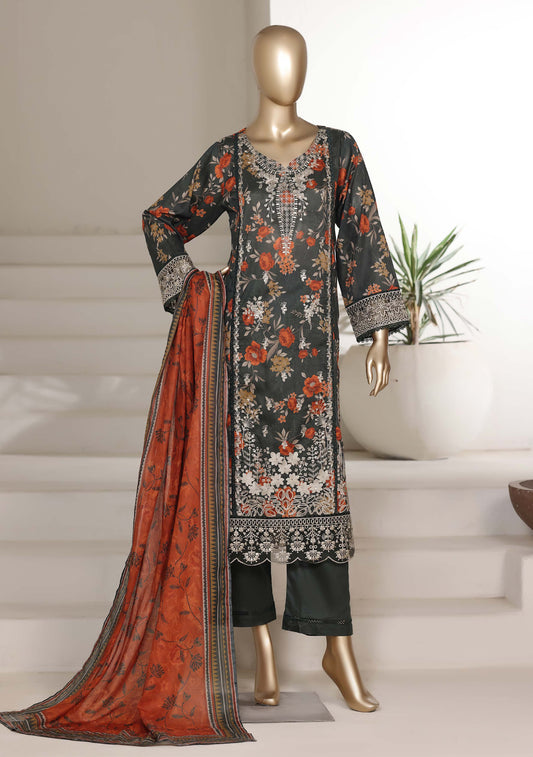 SADABAHAR SIGNATURE EMBROIDERED FESTIVE STITCHED 3-PIECE COLLECTION