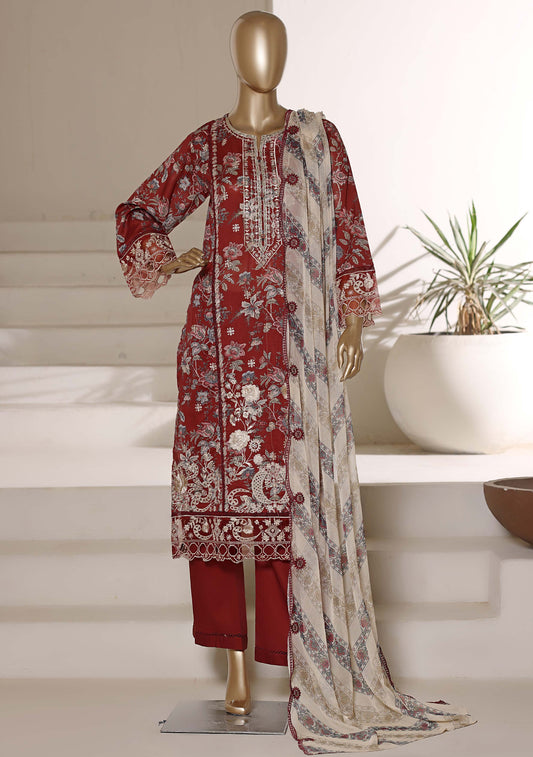 Sadabahar Signature Embroidered Stitched 3 Piece Suit festive collection