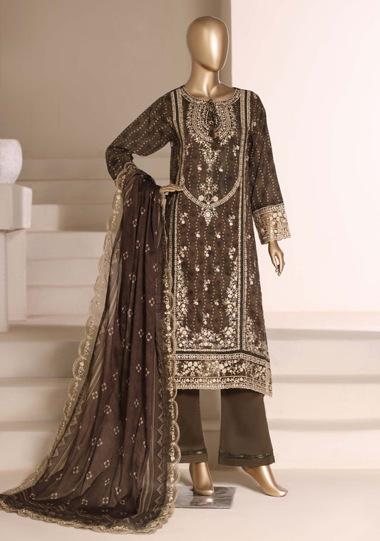 Sada Bahar Stitched 3 Piece Festive Emb Vol-02 Suit