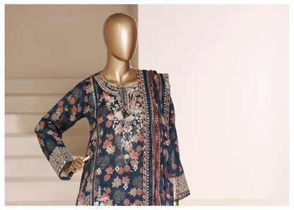 Sada Bahar Stitched 3 Piece Festive Emb Vol-02 Suit