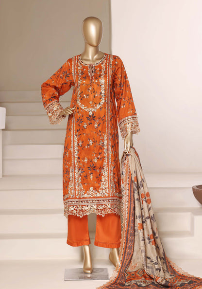 Sada Bahar Stitched 3 Piece Festive Emb Vol-02 Suit