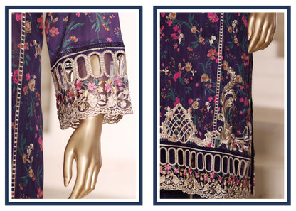 Sada Bahar Stitched 3 Piece Festive Emb Vol-02 Suit