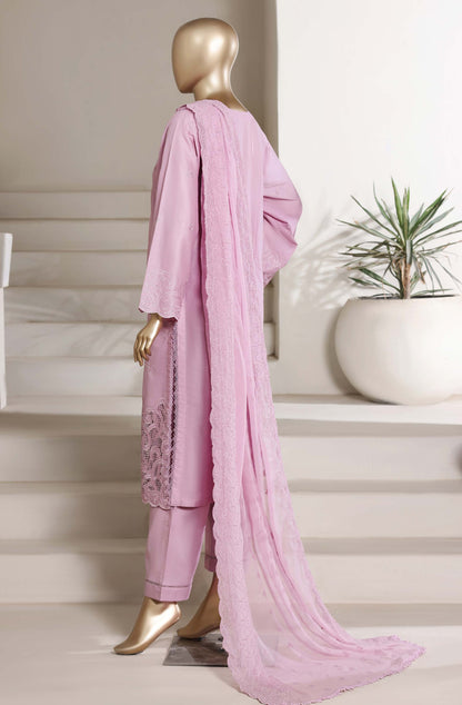 Sadabahar 3D Laser Work Chikankari Stitched 3 Piece Suit Festive Collection