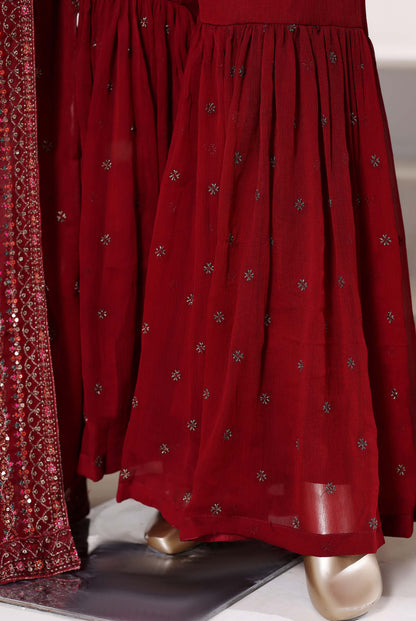 Afsany By Sada Bahar Stitched 3 Piece Luxury Chiffon Vol-01 Suit