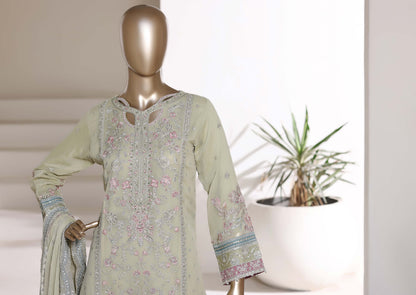 Afsany By Sada Bahar Stitched 3 Piece Luxury Chiffon Vol-01 Suit