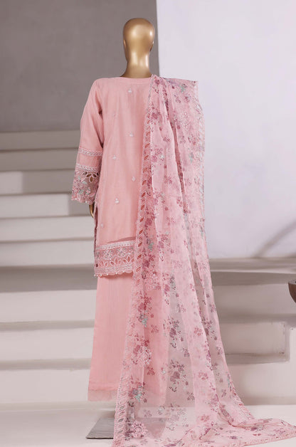 Sadabahar 3-Piece Festive Formal Suit - Luxury Embroidered Romance